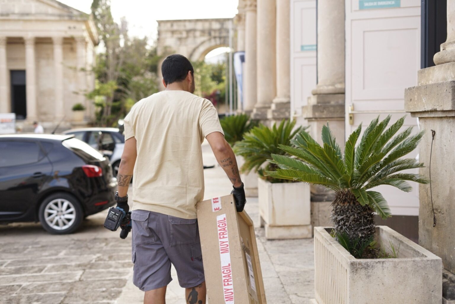 RAPID MOVE transporte y logistica gestión de permisos de aparcamiento para mudanzas en Palma